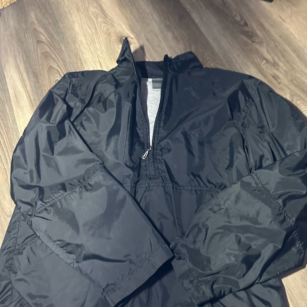 Nike Men's Black Windbreaker Jacket